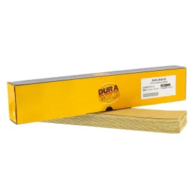 40 Grit - Gold - Longboard Sheets 2-3/4" wide by 16-1/2" long - PSA Self Adhesive Stickyback Sandpaper - Box of 20