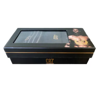 CR7 Men's Cotton Blend 3-Pack Fashion Socks, Gift Box