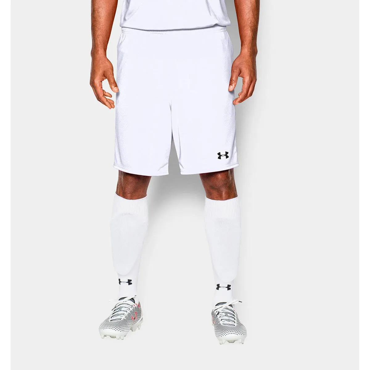 Under Armour Men's White UA Golazo Soccer Shorts