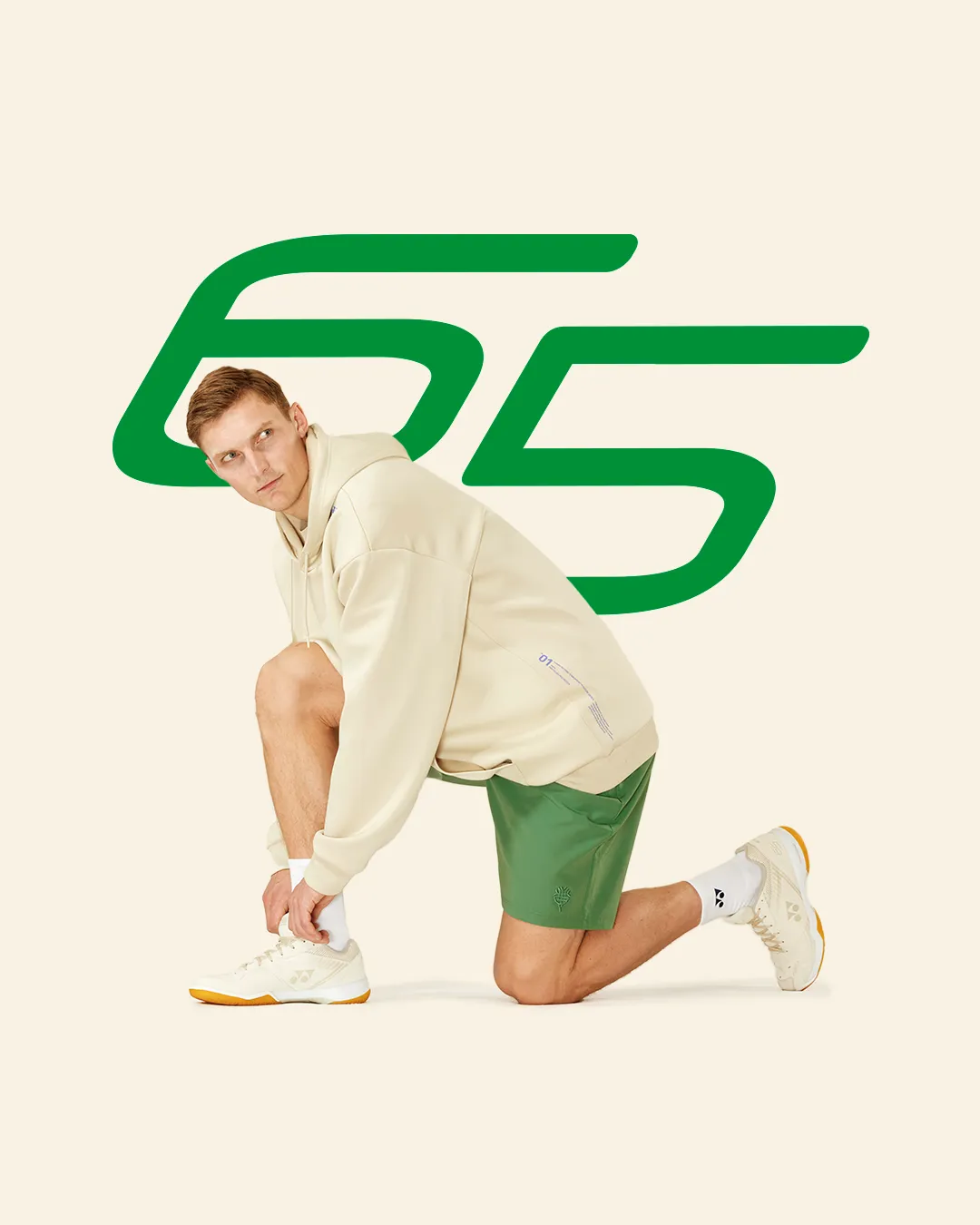 Yonex Power Cushion 65 Z3 C-90 Limited Edition Wide Shoes (Natural) 2024